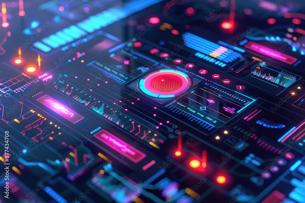 ai statistics and analytics background copy space ai statistics and analytics background copy space