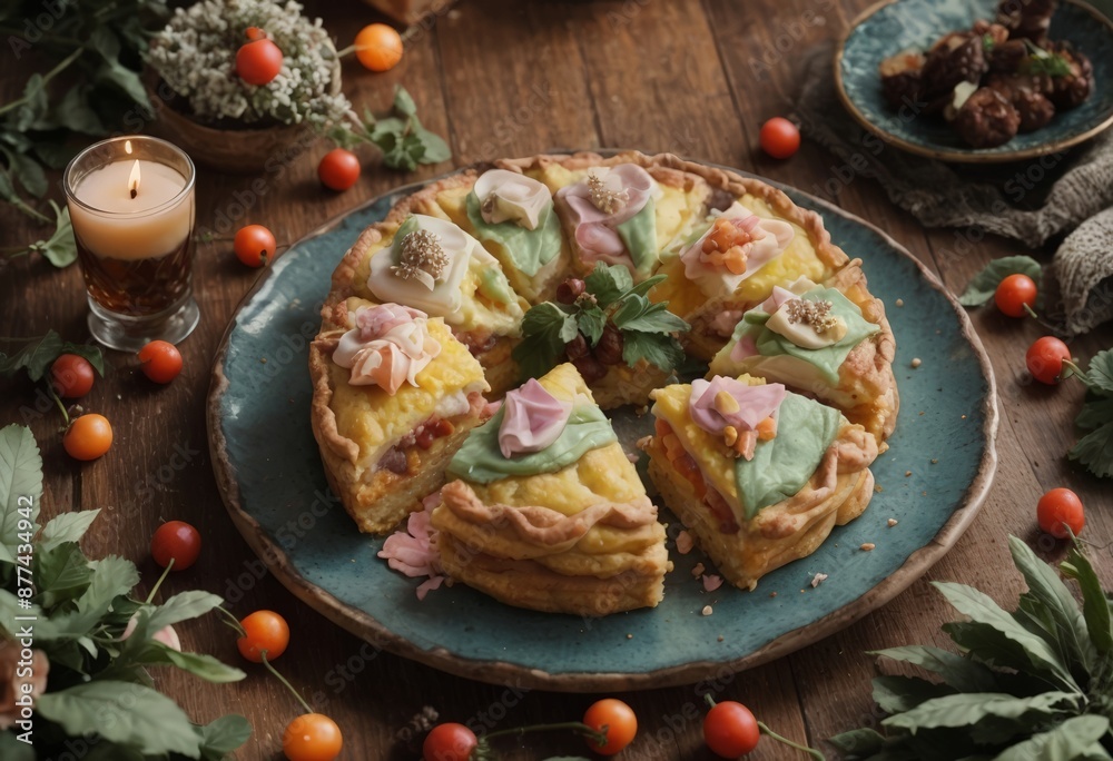 apple pie on a plate apple pie on a plate