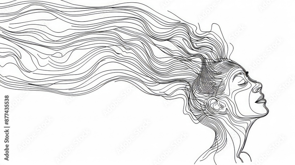 Continuous One Line Mental Chaos Brain Head Health Mind Art Sketch Вoodle Сoncept. Stress Therapy Problem Continuous One Line Drawing. A Single Stroke of Healing Continuous One Line Mental Chaos Brain Head Health Mind Art Sketch Вoodle Сoncept. Stress Therapy Problem Continuous One Line Drawing. A Single Stroke of Healing