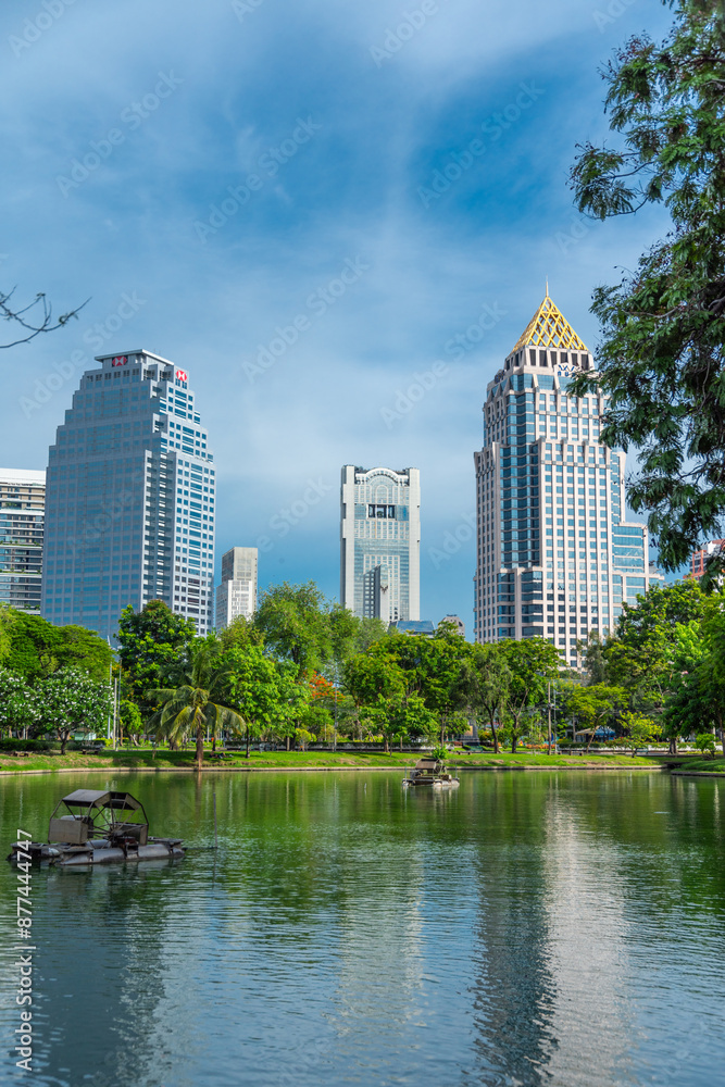 Obraz premium Views of streets and landmarks in Bangkok