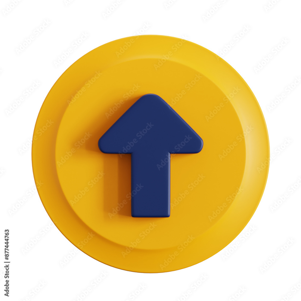 Ahead Only 3D Illustration Ahead Only 3D Illustration