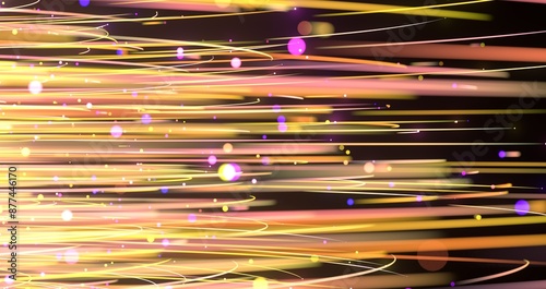 light wave background, 3d R...