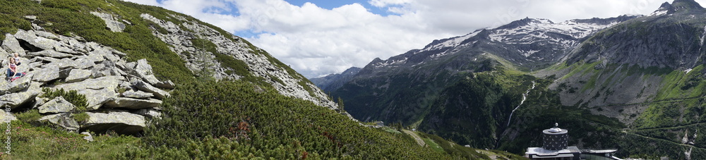 Fototapeta premium Hiking Vacation in Austria