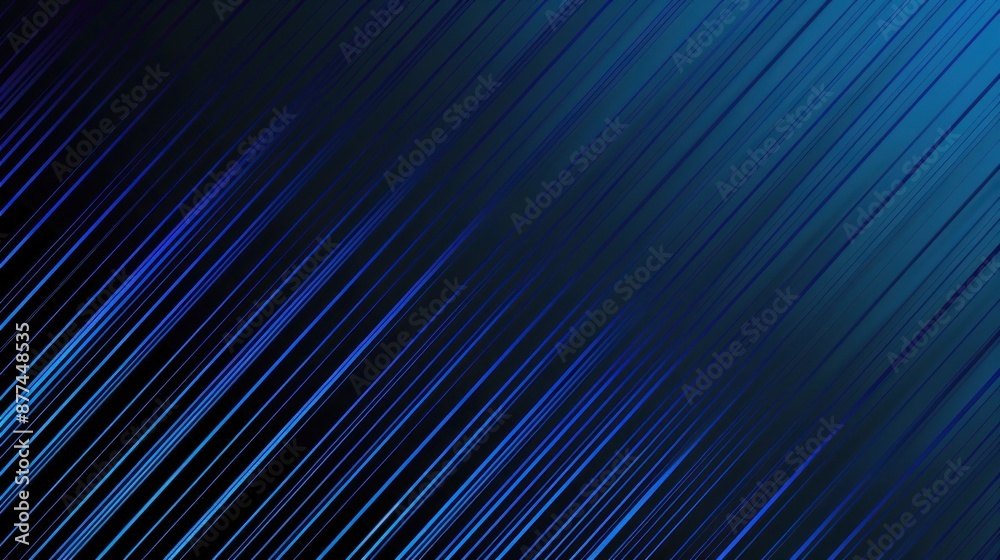 Gradient blue lines with fading dark background tones Gradient blue lines with fading dark background tones