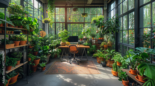 Eco-Friendly Office Haven