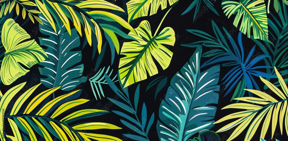 seamless pattern with leaves seamless pattern with leaves