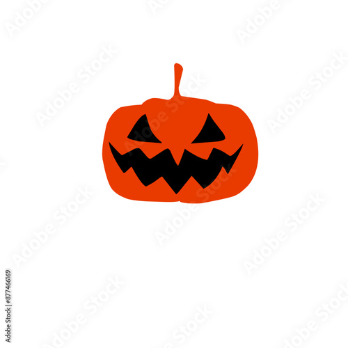 Halloween Pumpking vector photo