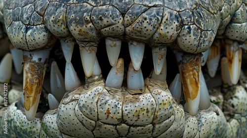 crocodile teeth