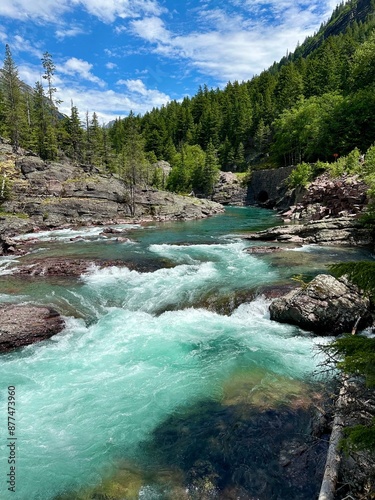 Glacier river 