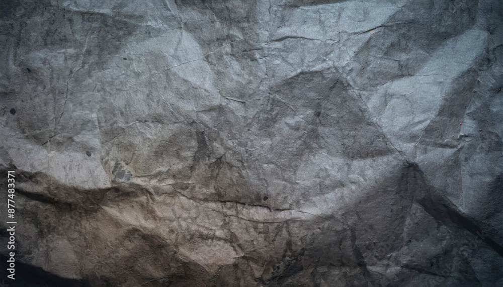 black crumpled paper texture blank dark background with creases black crumpled paper texture blank dark background with creases