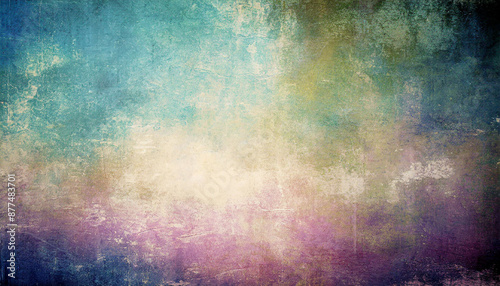  scratched grunge background, old film effect, space for text © netsay