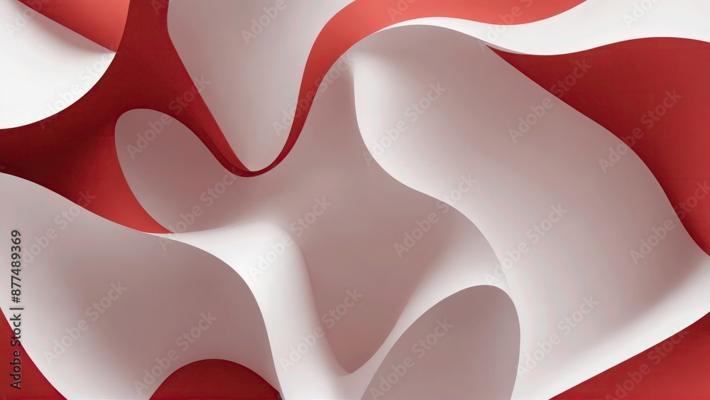 Beautiful wavy lines on color and white wallpaper with paper texture and colored background Beautiful wavy lines on color and white wallpaper with paper texture and colored background