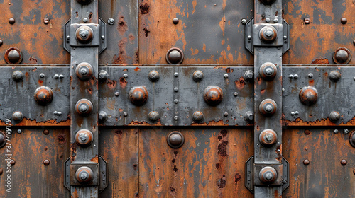 old rusty door