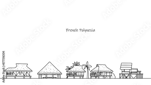 Sights of French Polynesia