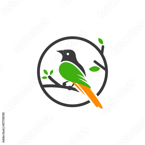 Bird silhouette design vector eps