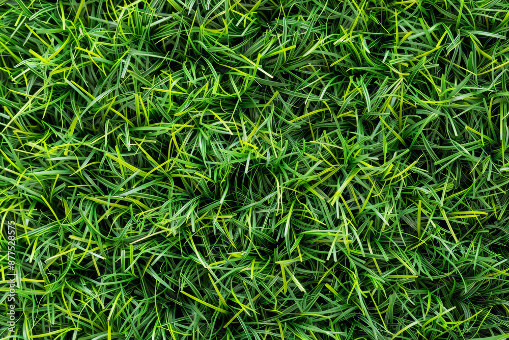 A close up of a green grassy field A close up of a green grassy field