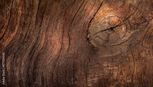 Wallpaper Mural Wood decay with wood termites , Old grunge dark textured wooden background , The surface of the old brown wood texture Torontodigital.ca