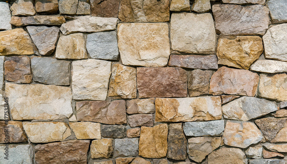 Stone work. Masonry made of old stone. Set of stones of different shapes and colors. Stone work. Masonry made of old stone. Set of stones of different shapes and colors.