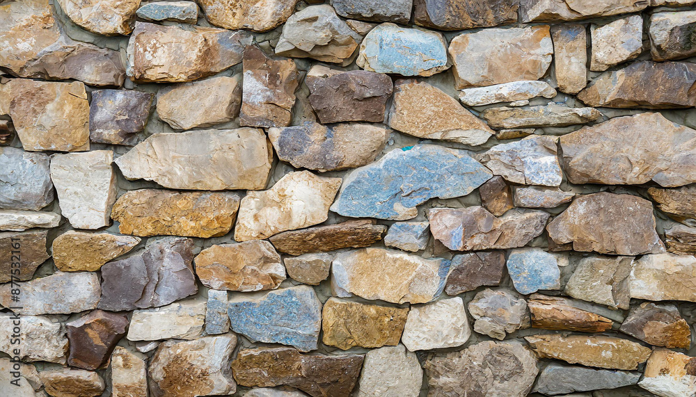 Stone work. Masonry made of old stone. Set of stones of different shapes and colors. Stone work. Masonry made of old stone. Set of stones of different shapes and colors.