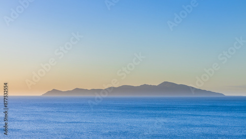 Kapiti Island Dusk Sky photo