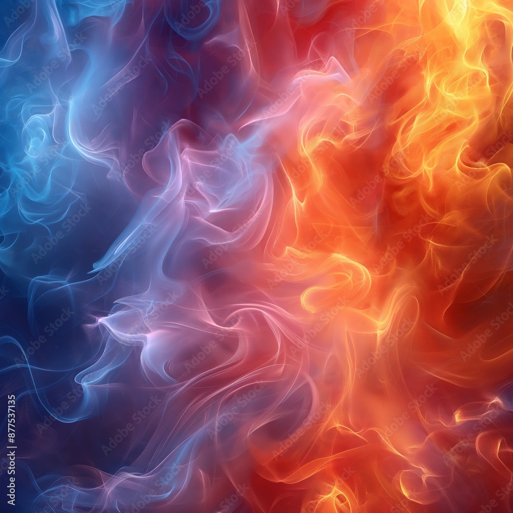 Fiery and Cool Smoke Fiery and Cool Smoke