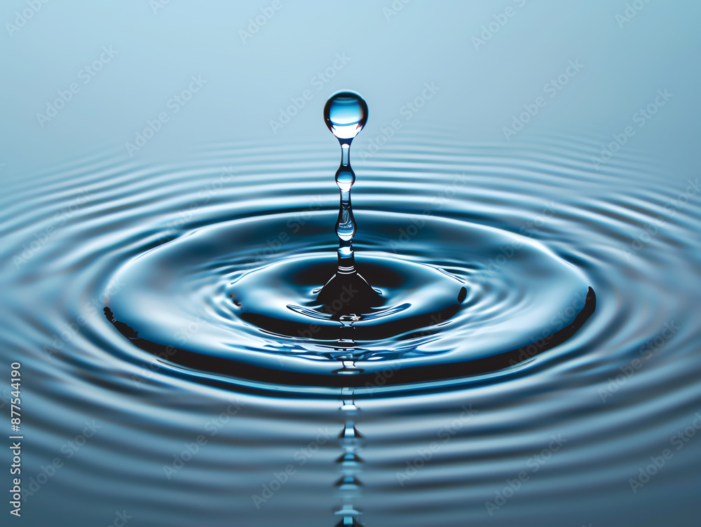 drop of water, AI generated drop of water, AI generated