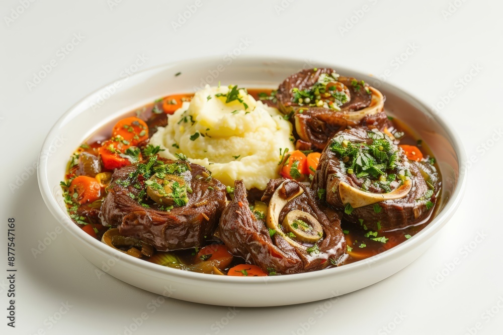 Rustic Daube a la Provencale with Slow-Cooked Beef and Red Wine Rustic Daube a la Provencale with Slow-Cooked Beef and Red Wine