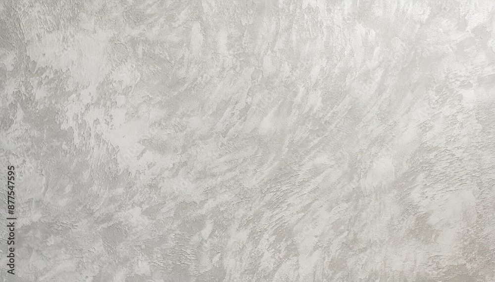 Naklejka premium Gray wall with decorative Venetian plaster. Background texture