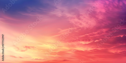 Abstract Gradient Sky background