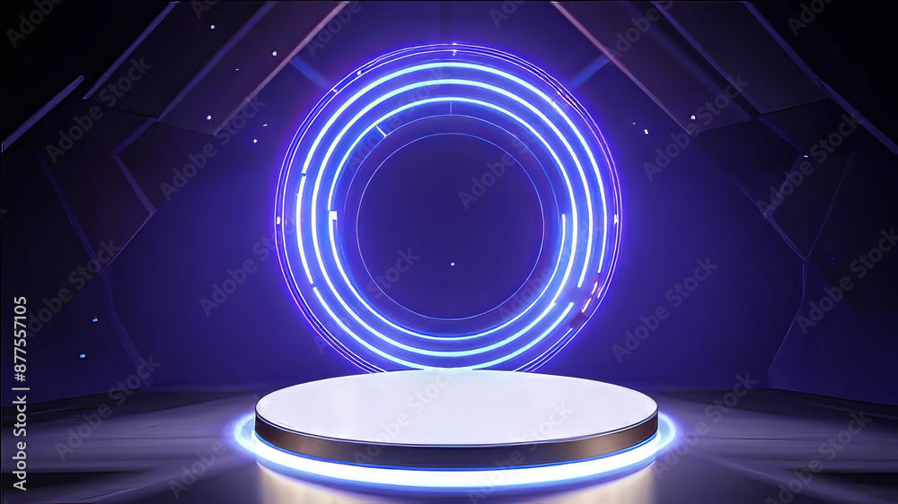 3D podium background. Podium 3D background technology room. modern display space. 3D podium background. Podium 3D background technology room. modern display space.