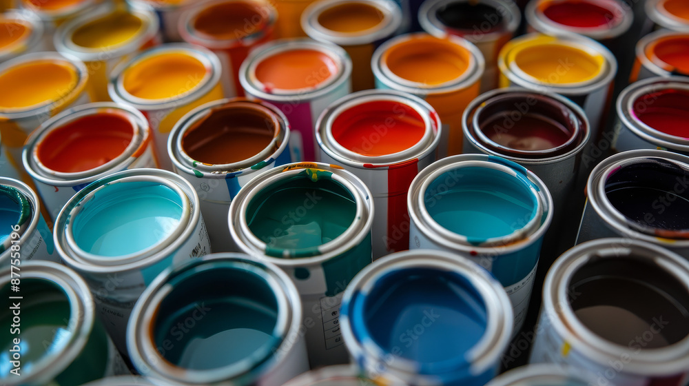 Paint Tubes: Arranged neatly in various colors, showcasing their vibrant hues.
Paint Tubes: Arranged neatly in various colors, showcasing their vibrant hues.