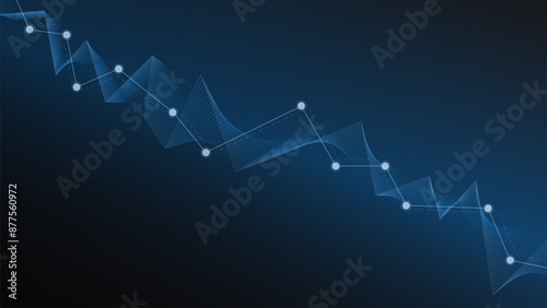 technology background abstract. technology with line digital color dot hi-tech vector. technological for web banner, background, object. 