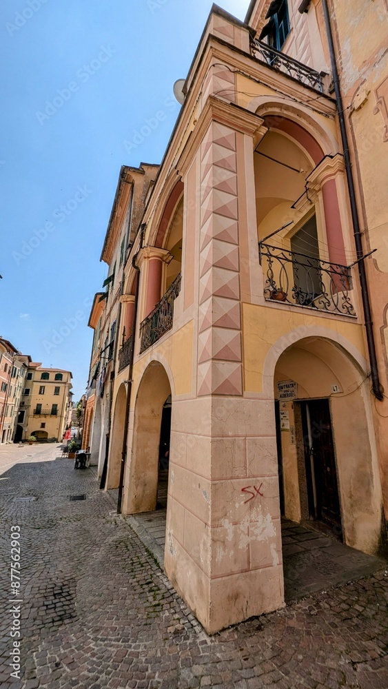 Obraz premium CAMPOROSSO (Ligurie - Italie)