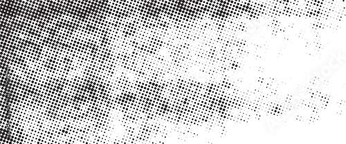 Bild auf Leinwand Spotted black and white grunge vector line background