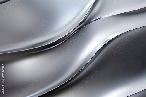 A background with a sleek, silver gradient for a luxury brand's product page
