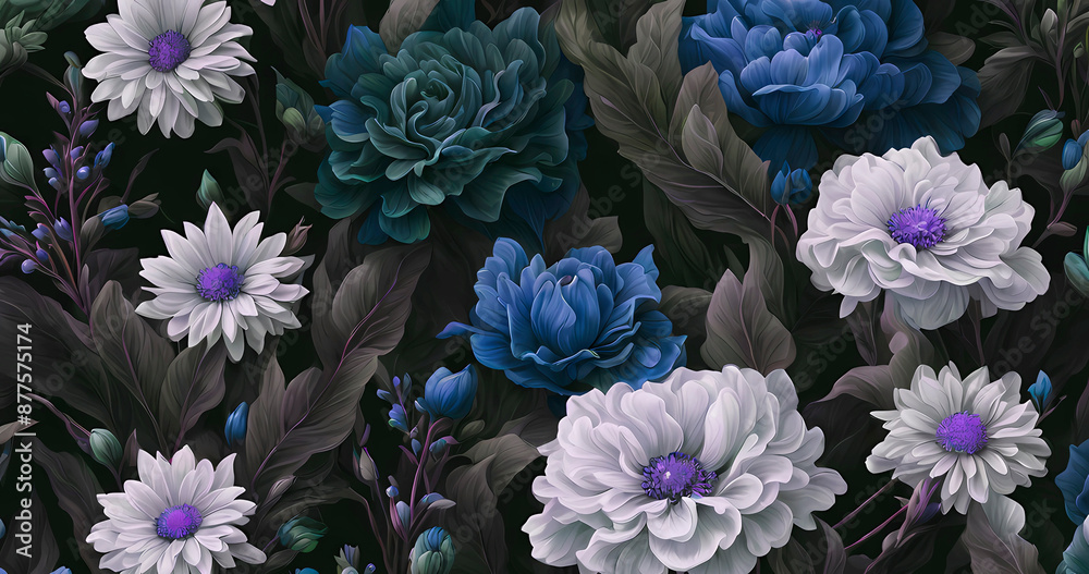 Obraz premium Beautiful flower blossom texture background for art delicate design