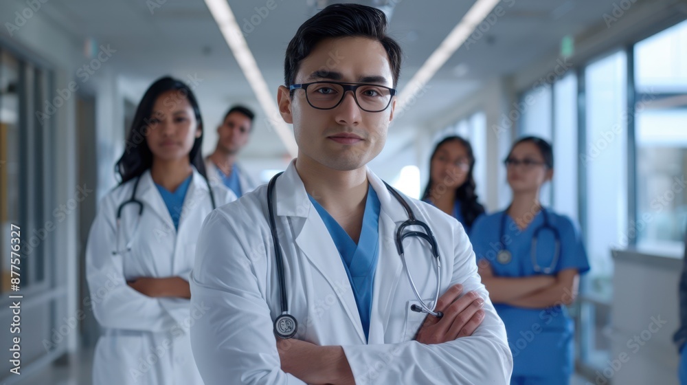 The medical team at hospital