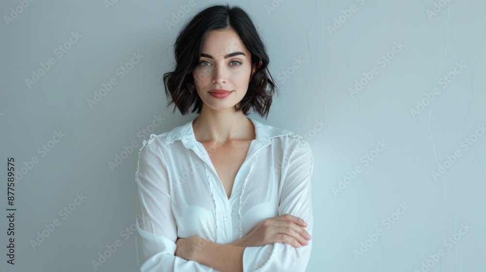 The confident woman portrait The confident woman portrait