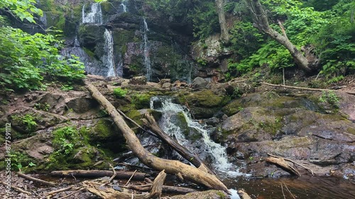 Hungarian Falls is located in Houghton County Michigan photo