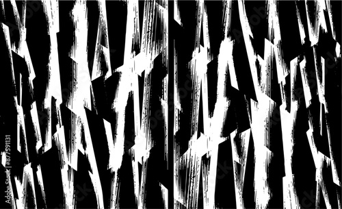 Rough black and white texture vector. Distressed overlay texture. Grunge background. Abstract textured effect. Vector Illustration. Black isolated on white background. EPS10