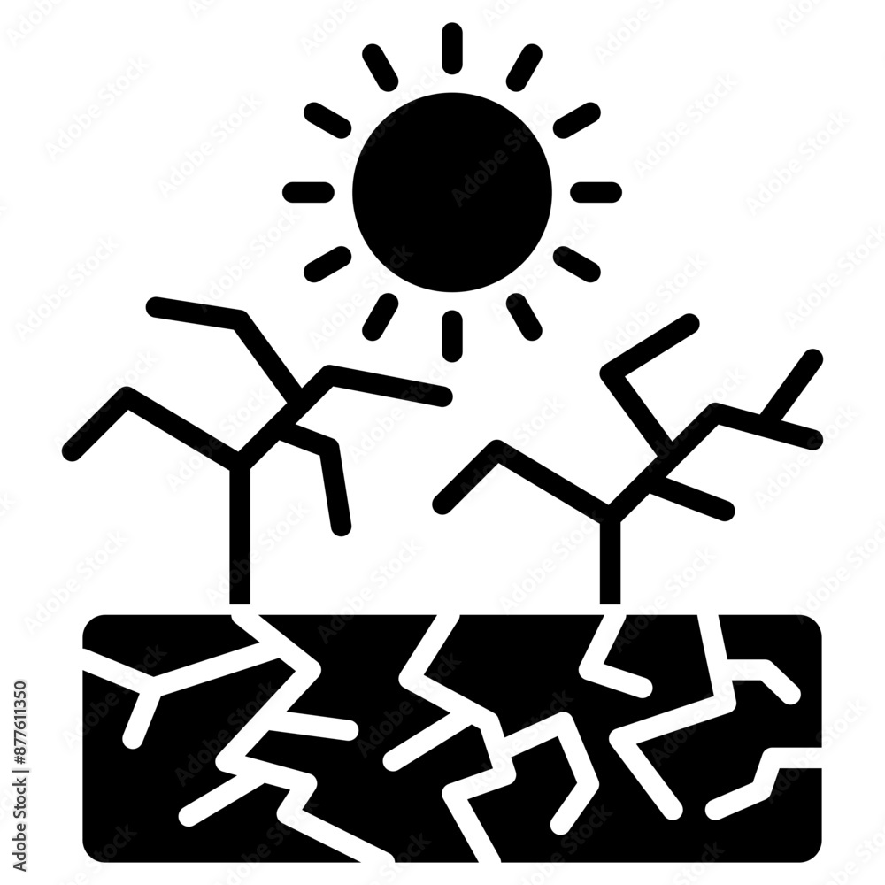 Desertification Icon
