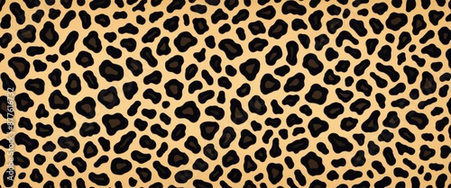 Obraz na płótnie Wildlife-inspired luxury pattern collection for modern fashion and home decoration w salonie