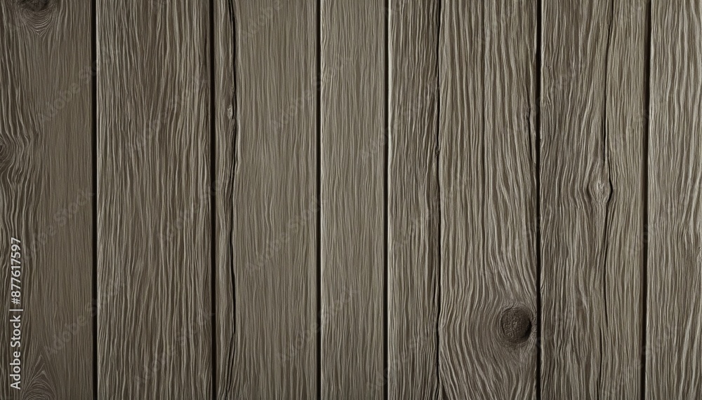 Obraz premium Grey Tiled Wooden Wall with Copy Space and Pine Panel Texture