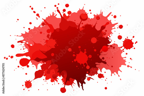 Colorful Artistic Watercolor Splash Design
