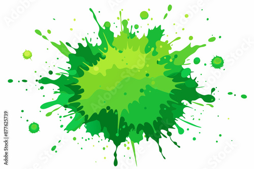 Colorful Artistic Watercolor Splash Design
