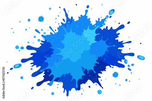 Colorful Artistic Watercolor Splash Design
