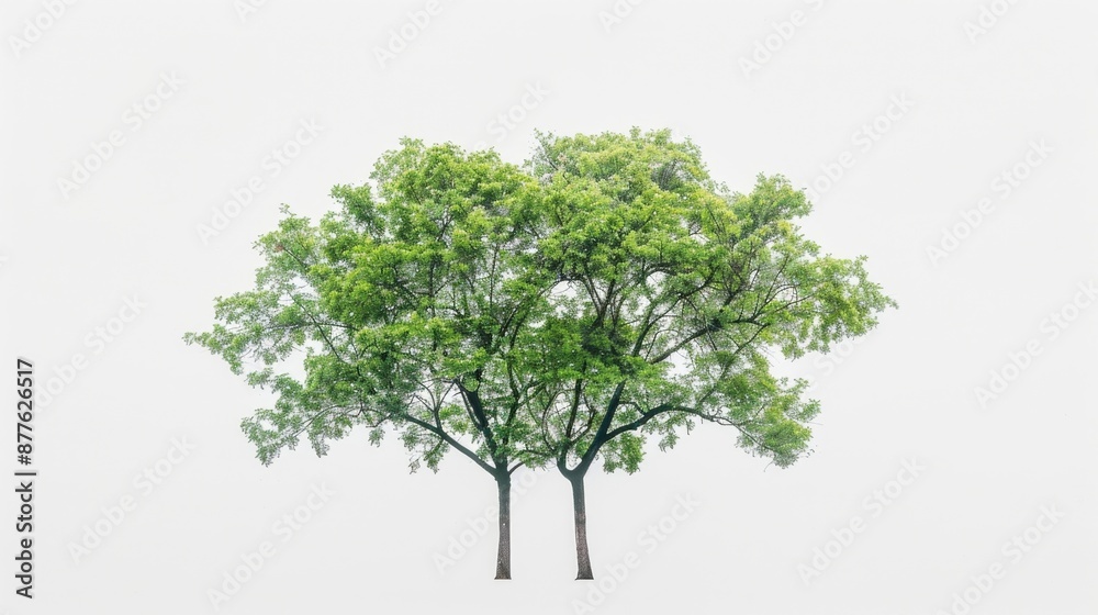 A lone tree stands tall in the center of an open field, surrounded by greenery and possibly clouds in the sky A lone tree stands tall in the center of an open field, surrounded by greenery and possibly clouds in the sky