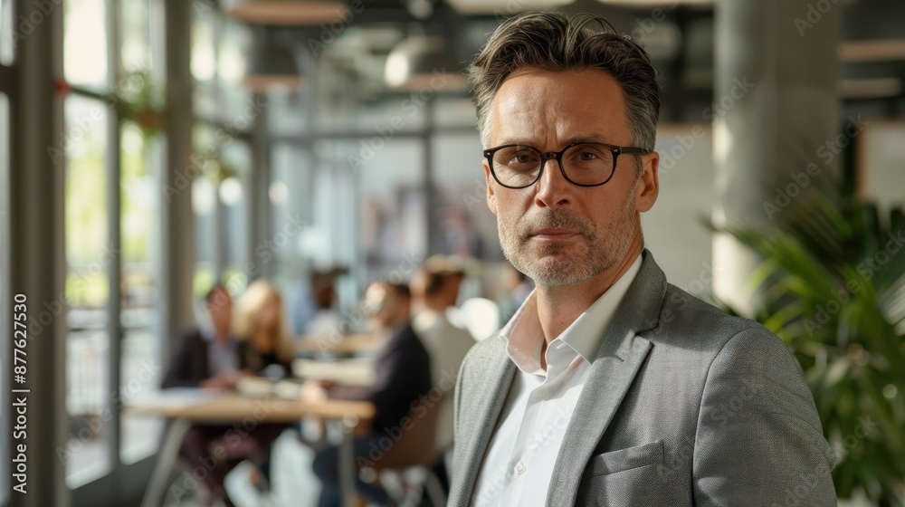 Fototapeta premium The Confident Business Executive