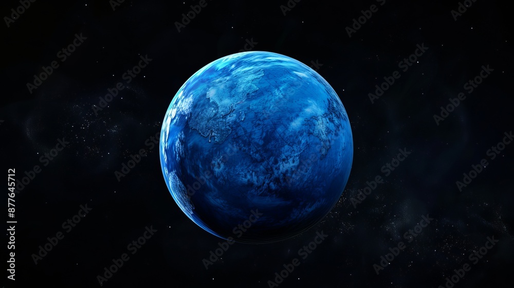 A beautiful blue sphere, radiating waves of vibrant shades and intricate patterns, suspended in the cosmos, providing a sense of depth and cosmic awe. A beautiful blue sphere, radiating waves of vibrant shades and intricate patterns, suspended in the cosmos, providing a sense of depth and cosmic awe.