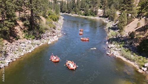 Rafting on the Payette River photo